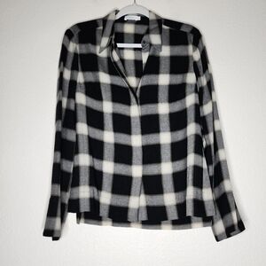 A.L.C. Plaid Button Down Top 6